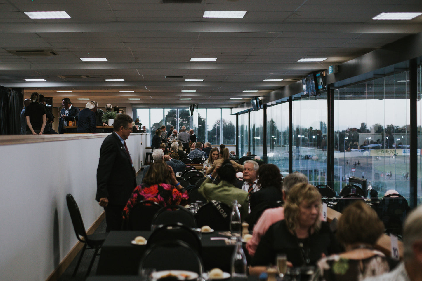 Cambridge Raceway indoor function room for corporate events
